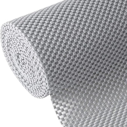 Shelf Liner, Non-Adhesive Roll Drawer Liners 12 Inches x 20 Feet, Non Slip Grip by Iwtmm