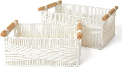 LA JOLIE MUSE Wicker Storage Baskets by LaJol%C3%ADeMuse