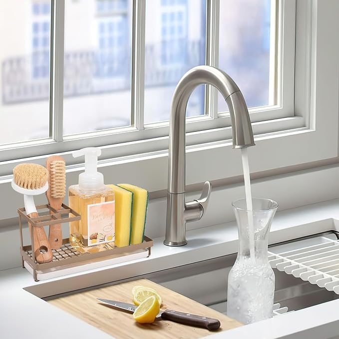 Toothbrush Holders Toothpaste Organizer Bathroom Accessories, 4 Slots, - Image 5