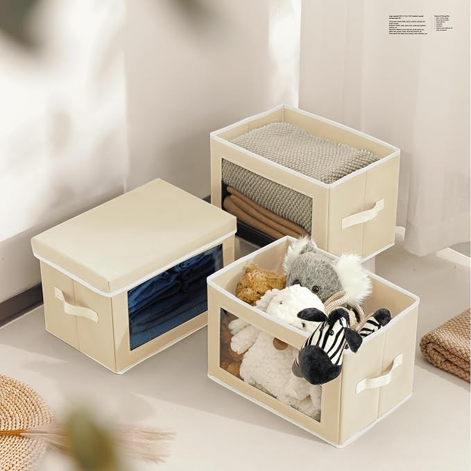 Homsorout Fabric Storage Bins - Image 4