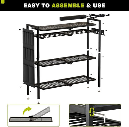 Large Power Tool Organizer Cart - Image 7