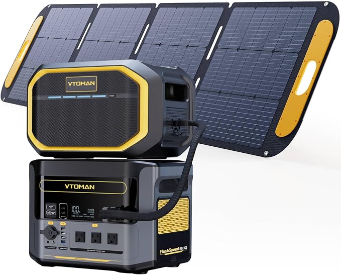 VTOMAN 3096Wh Portable Power Station Bundle by VTOMAN