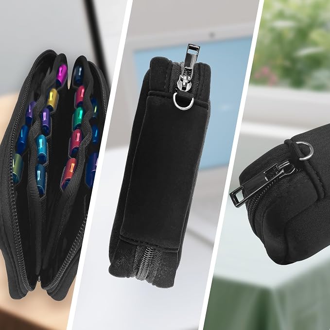 USB Flash Drive Storage Case, 20 Slots Electronic Organizer, 7.1 x 3.6 inches - Image 6