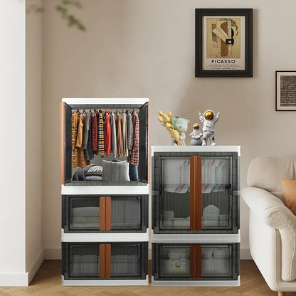 Wardrobe, Collapsible Storage Cabinet, Useful Box - Image 3