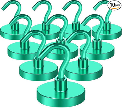MIKEDE Strong Magnetic Hooks, 120Lbs Heavy Duty Magnetic Hooks by MIKEDE