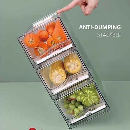 2 Pack Large Capacity Fruit Storage Containers - Image 6