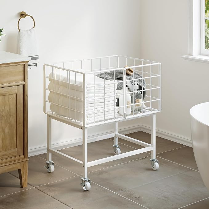 WOWLIVE Rolling Laundry Hamper - Image 6