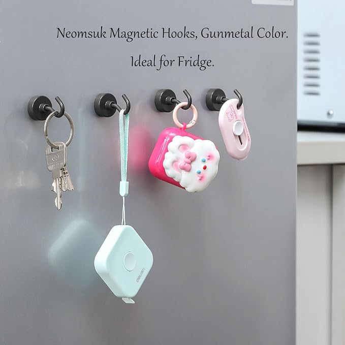 Neosmuk Magnetic Hooks, Heavy Duty 40lb+ Strong Magnet Hook - Image 4