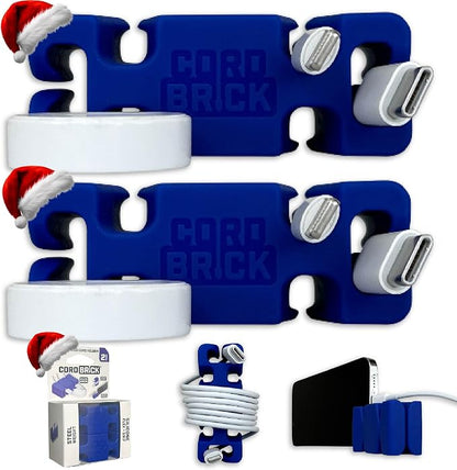 CordBrick Stocking Stuffers for Adults Cord Management Weighted Cord Holder by CordBrick