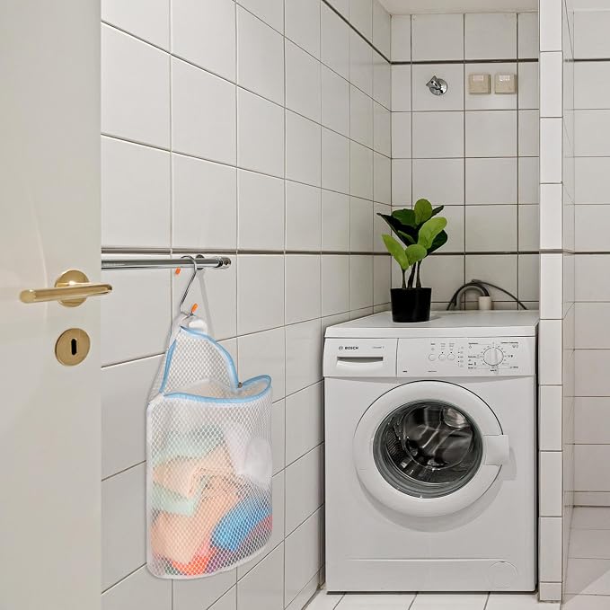 3Pcs Hanging Laundry Bags for Socks - Image 8