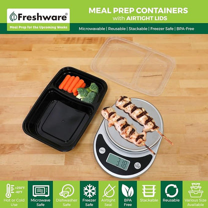 Freshware Meal Prep Containers - Image 2