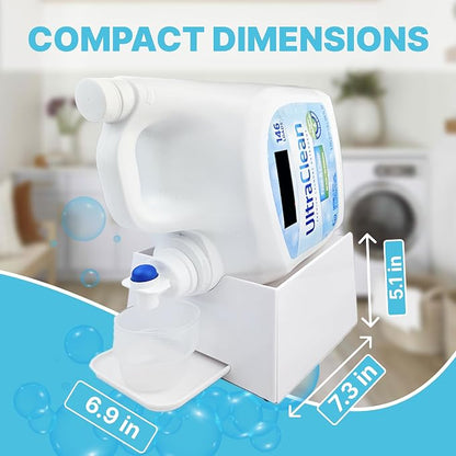 TidyFriend No-Spill Liquid Laundry Detergent Dispenser Holder, Laundry Soap - Image 2