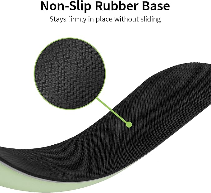 Bloss 2 Green Wrist Rest for Mouse & Keyboard, Ergonomic Wrist Support | Soft - Image 6
