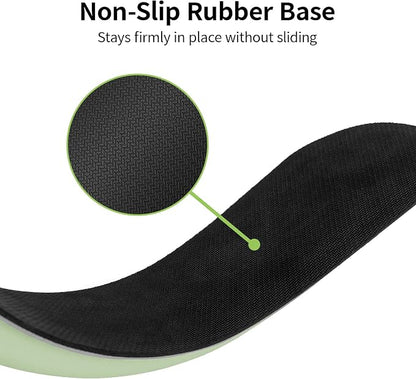 Bloss 2 Green Wrist Rest for Mouse & Keyboard, Ergonomic Wrist Support | Soft - Image 6