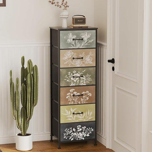 Tohomeor Vintage Dresser Vertical Nightstand by Tohomeor