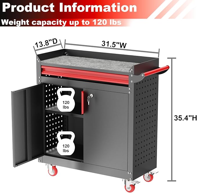 Metal Garage Storage Cabinet - Image 2