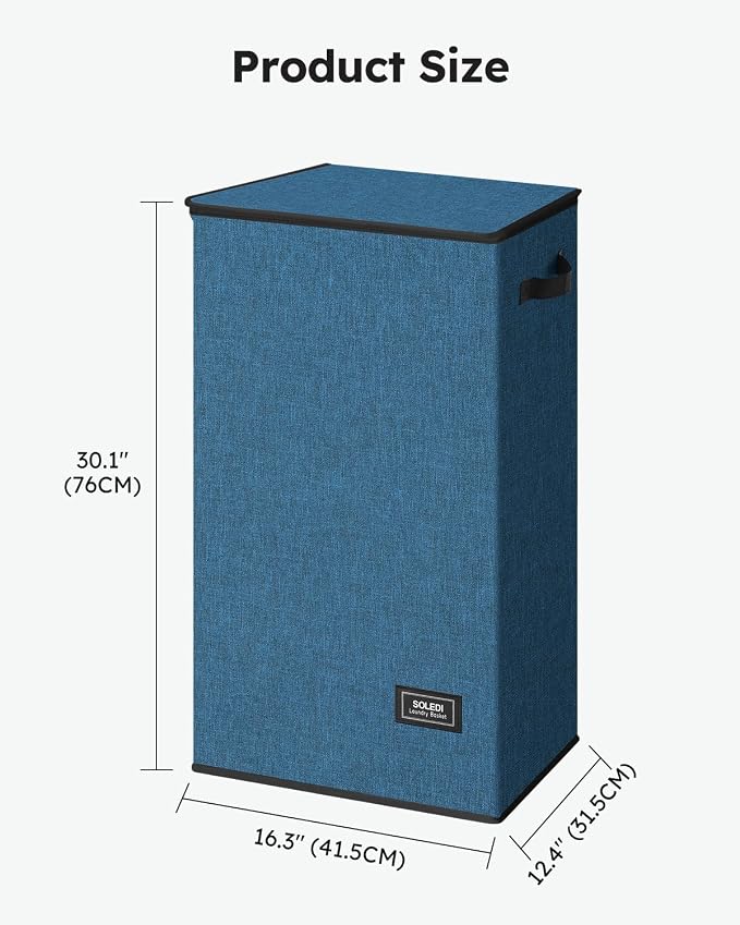 SOLEDI Slim Laundry Hamper - Image 6