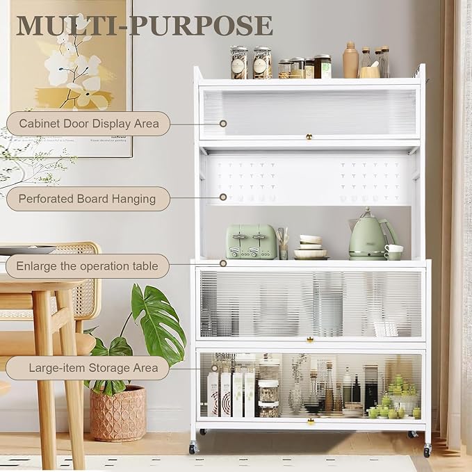 Mobile Kitchen Storage Cart - Image 8