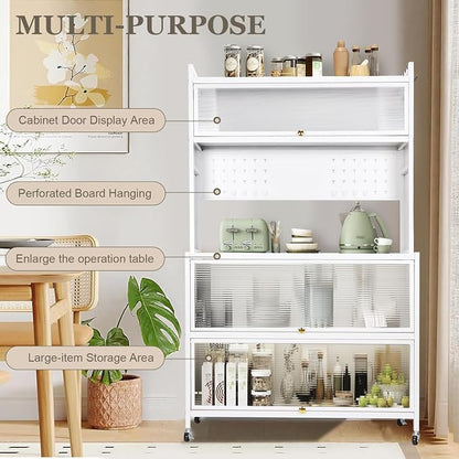 Mobile Kitchen Storage Cart - Image 8