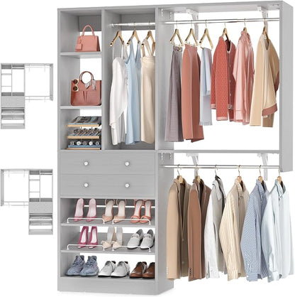 Besiost Closet System - 5FT Small Closet System by Besiost