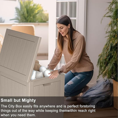 Vixzen 30 Gallon Deck Boxes Outdoor Waterproof, Lockable Storage Box - Image 3