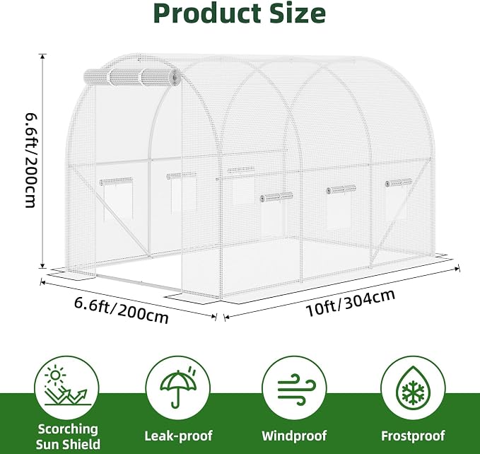 Superlele Heavy Duty Walk-in Greenhouse - Image 2