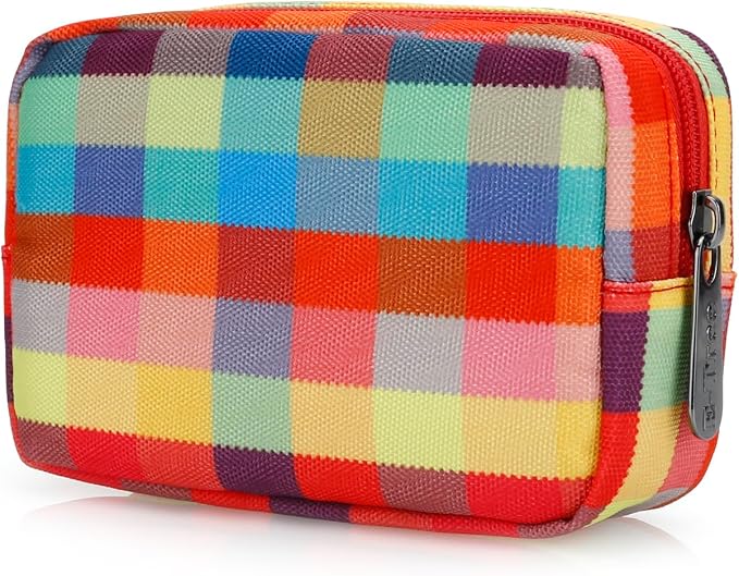 E-Tree Cute Small Makeup Bag, Cosmetic Toiletry Skin Care Make up Little Items by E-Tree