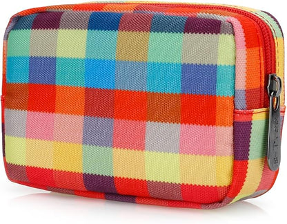E-Tree Cute Small Makeup Bag, Cosmetic Toiletry Skin Care Make up Little Items by E-Tree
