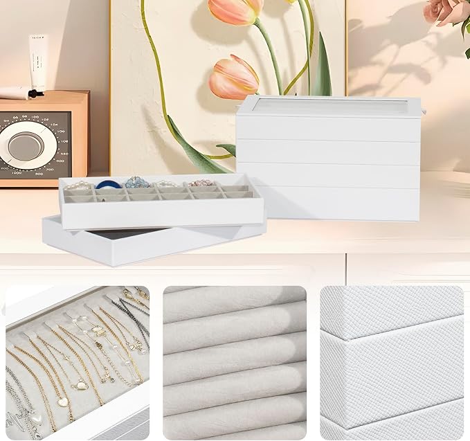 Stackable Jewelry Organizer Trays - Image 4
