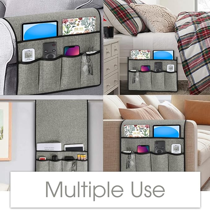 Joywell Recliner Chair Organizer Armchair Caddy Remote Control Holder - Image 5