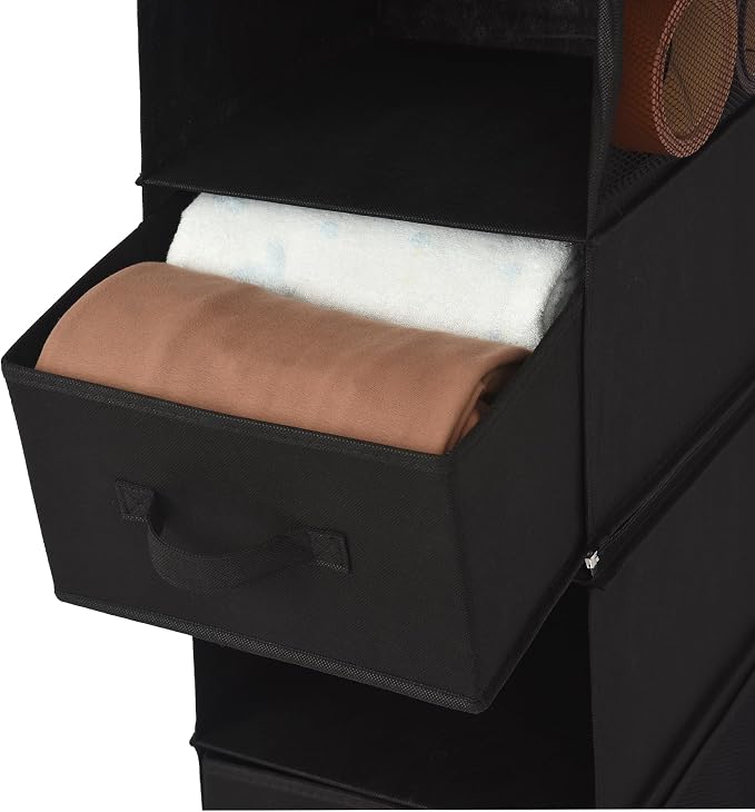 GRANNY SAYS 6-Shelf Hanging Closet Organizers and Storage, Separable to 2 Pack - Image 8
