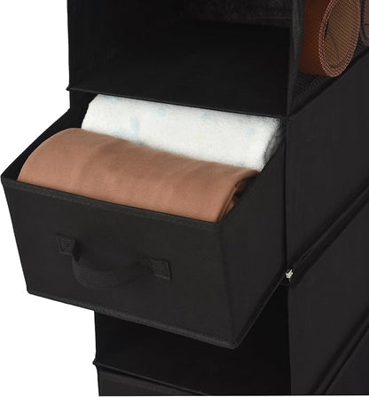 GRANNY SAYS 6-Shelf Hanging Closet Organizers and Storage, Separable to 2 Pack - Image 8