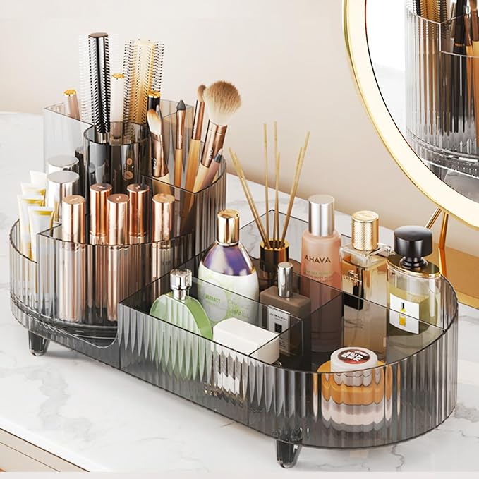 Rotating Makeup Organizer for Vanity by COMFYROOM