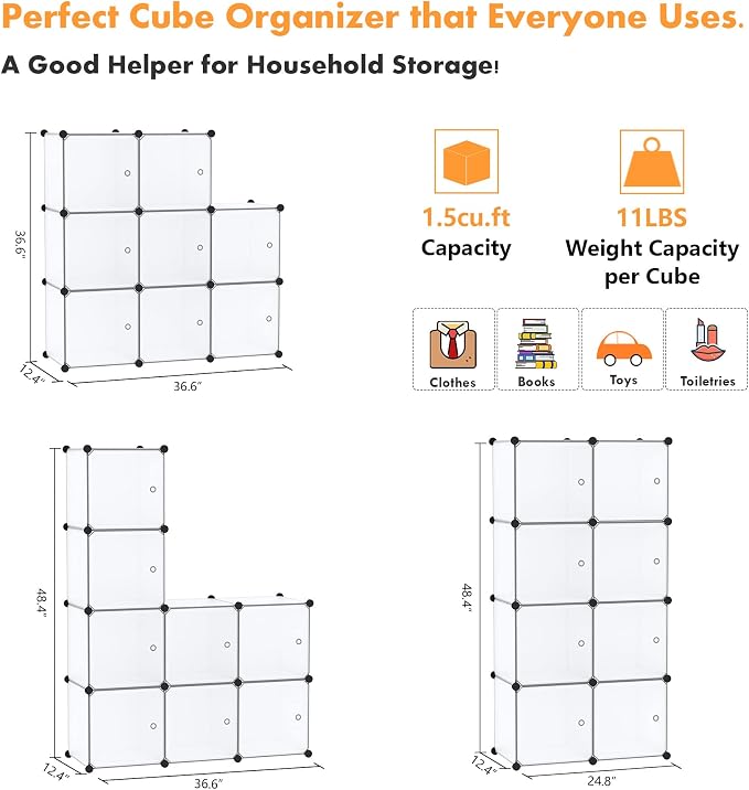 C&AHOME Cube Storage Organizer - Image 6