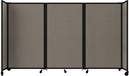 Versare Room Divider 360 Portable Wall Partition | Folding Panels | Large by VERSARE