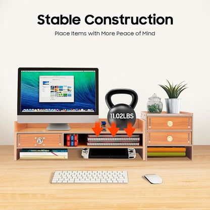 Monitor Stand, Computer Monitor Stand, Computer Rack - Image 3