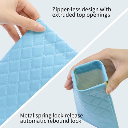 Double Eyeglass Case Soft Dual Glasses Case - Image 3