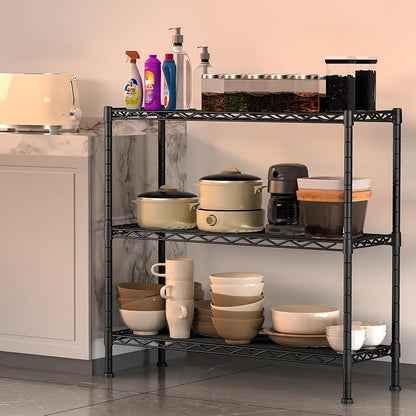 3-Shelf Adjustable Heavy Duty Storage Shelves - Image 2
