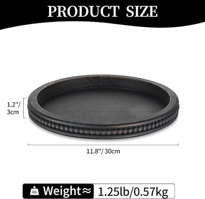 Hanobe Round Decorative Tray - Image 4