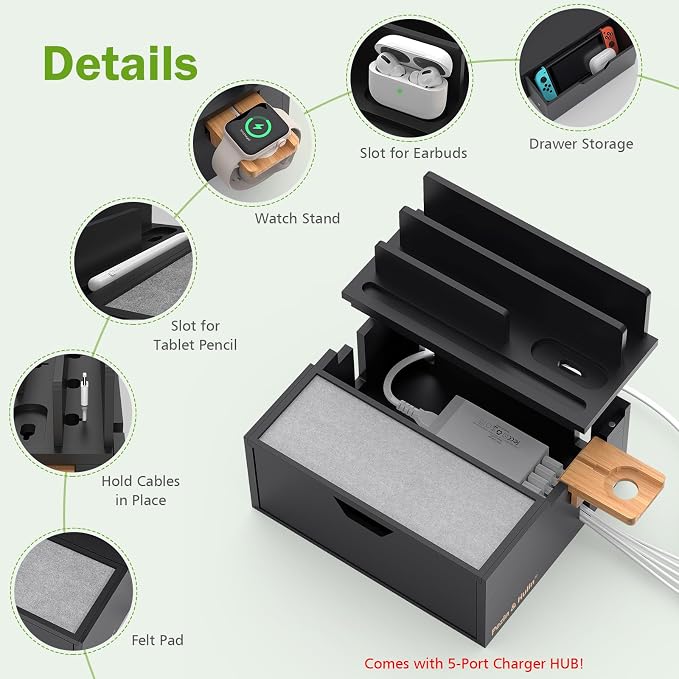 Pezin & Hulin Bamboo Charging Station - Image 2