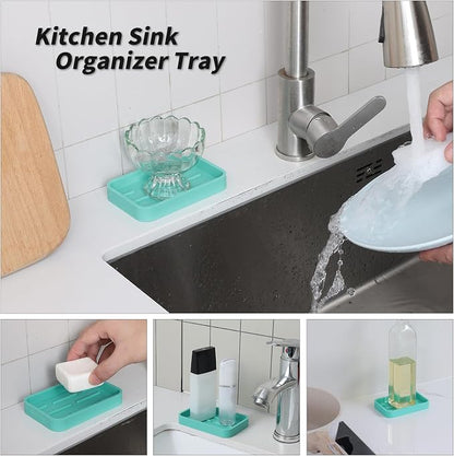 Silicone Kitchen Sink Organizer Tray - Image 4