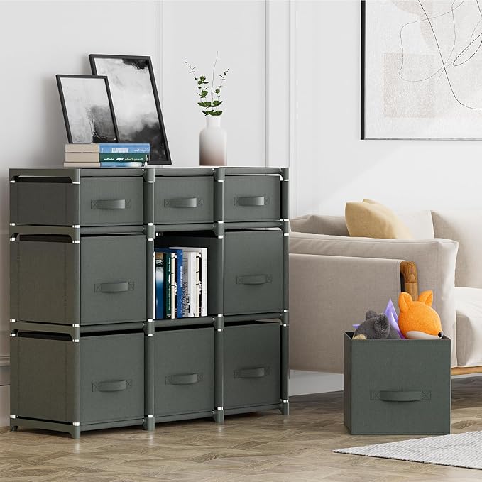Mavivegue 9 Cube Storage Organizer, Closet Organizers and Storage, Cube Storage - Image 2