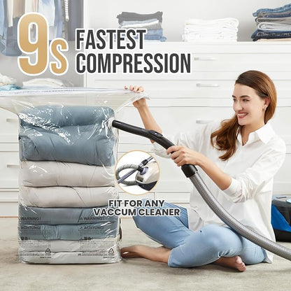 TAILI 8 Pack Vacuum Storage Bags, Jumbo Cube, Extra Large Vacuum Seal Bags - Image 4