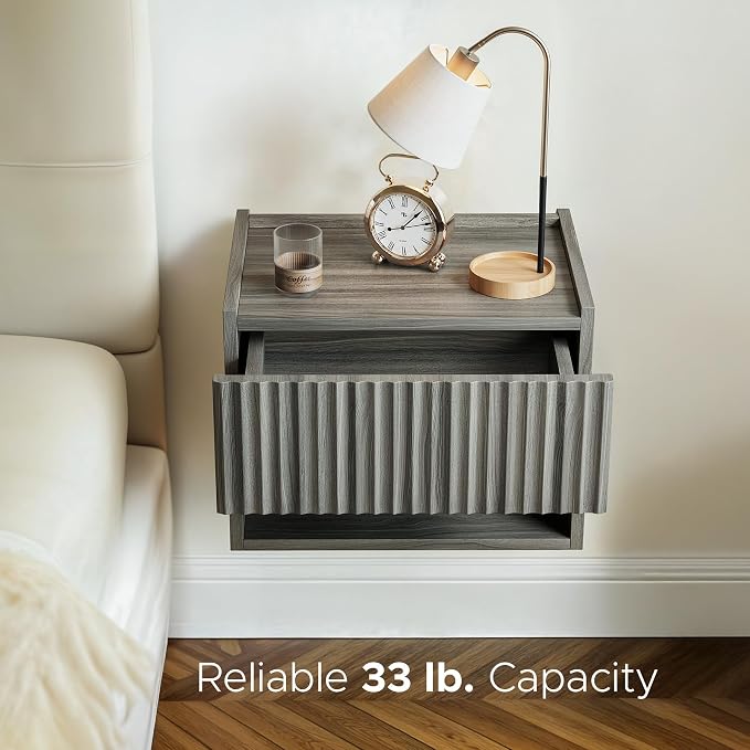 Floating Nightstand Bedroom Bedside Table - Image 6