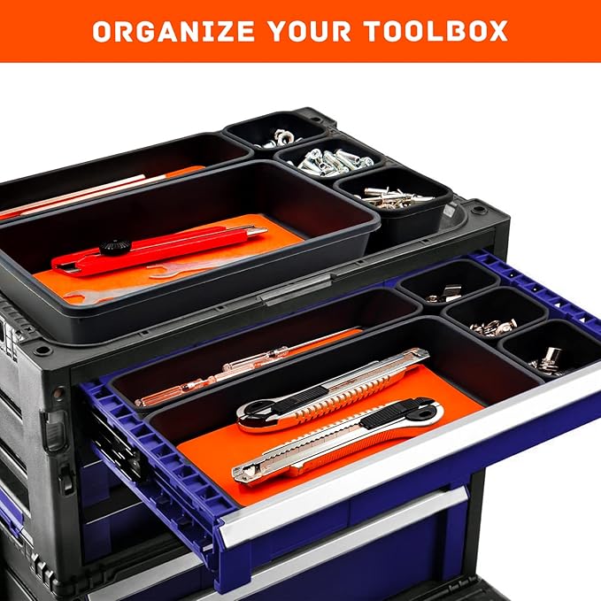 Tool Box Organizer, Tool Drawer Organizer Tray Divider, Toolbox Organization - Image 3