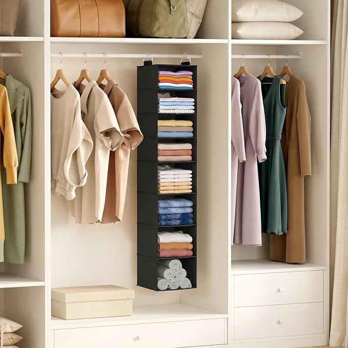 Lifewit 8 Tier Hanging Closet Organizer and Storage - Image 2