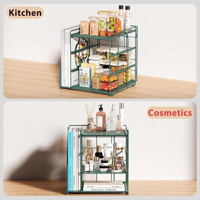 Desk File Organizer and Accessories, 4-Tier Paper Organizer - Image 4