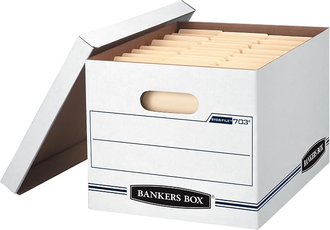 Bankers Box 4-Pack Basic Duty File Storage Boxes by BankersBox