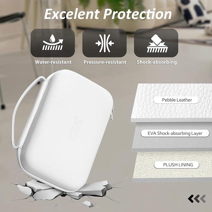 Charger Case for Macbook, Portable Tech Electronic Organizer Bag, Small Travel - Image 3