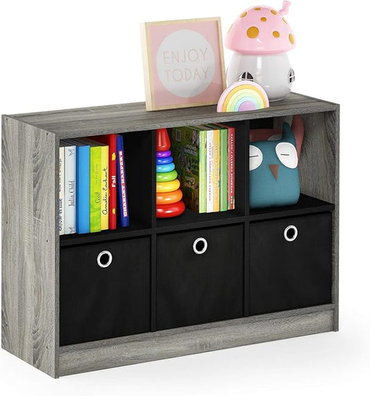 Furinno Basic 3x2 Cube Storage Bookcase Organizer by Furinno-FitsYourSpaceFitsYourBudget